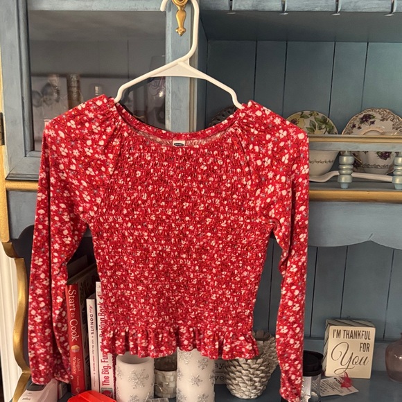 Other - Floral Red floral  Top